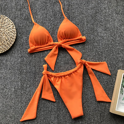 Tie Detail Bikini Bertie