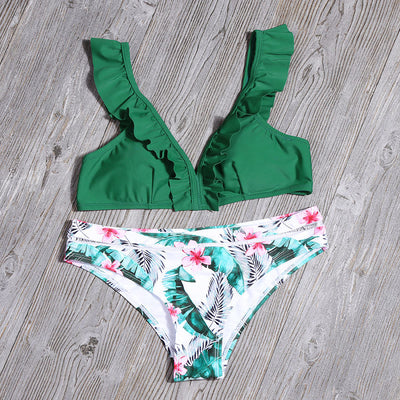 FRILLED STRAPS BIKINI RONDA