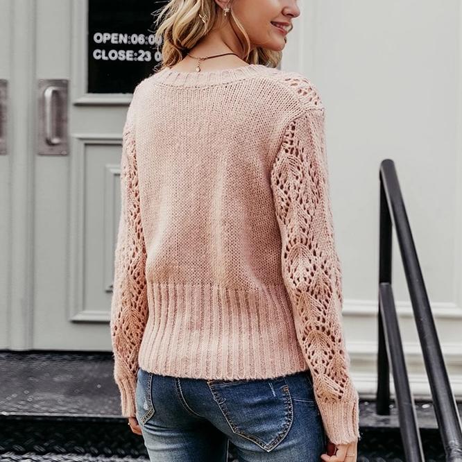 BUTTONED KNITTED CARDIGAN