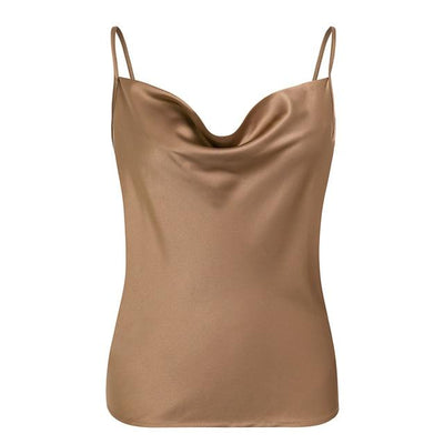 SATIN SPAGHETTI STRAP CAMI TOP